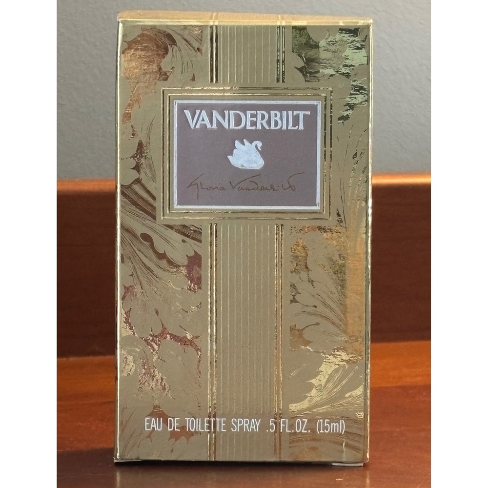 Gloria Vanderbilt Vanderbilt Eau de Toilette Spray .5 oz 15ml Vintage Boxed